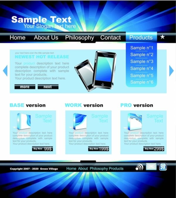 eCommerce Website Rental